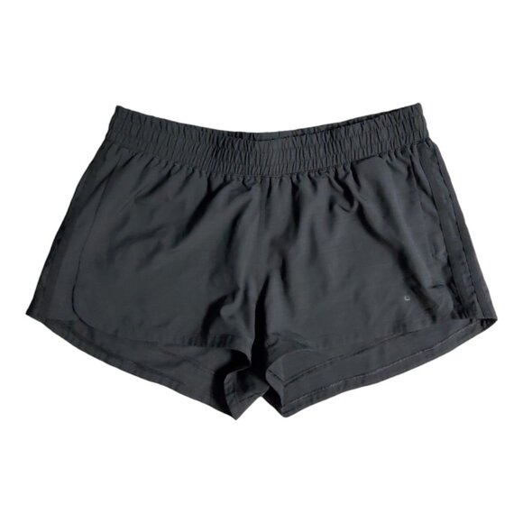 Adidas Activewear Shorts Women's Size Medium Black Athletic Gym - Picture 1 of 8